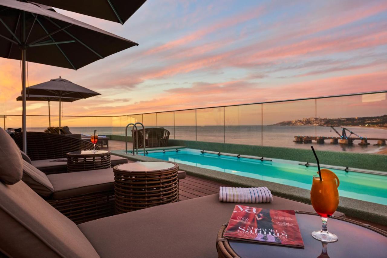 Pullman Vina Del Mar San Martin Hotel Exterior photo The pool at the hotel